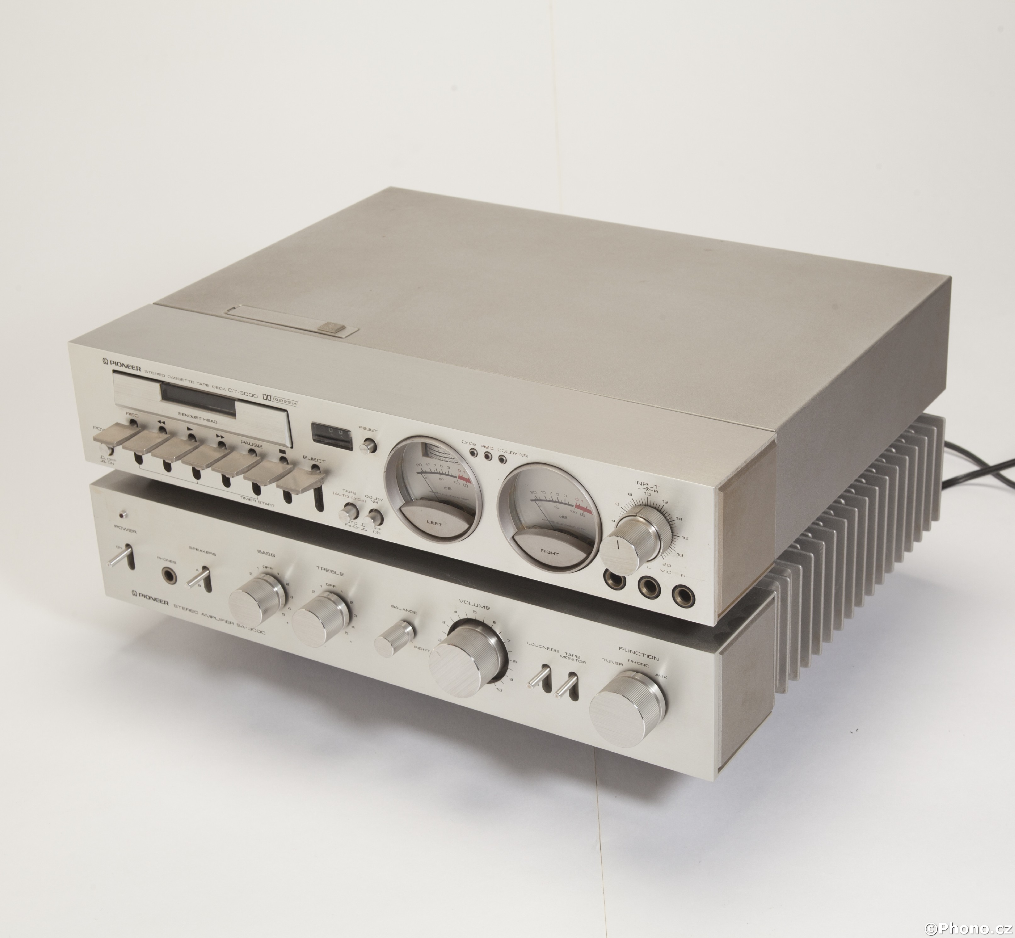 Pioneer - SA-3000 + CT-3000 - zesilovač ke gramofonu