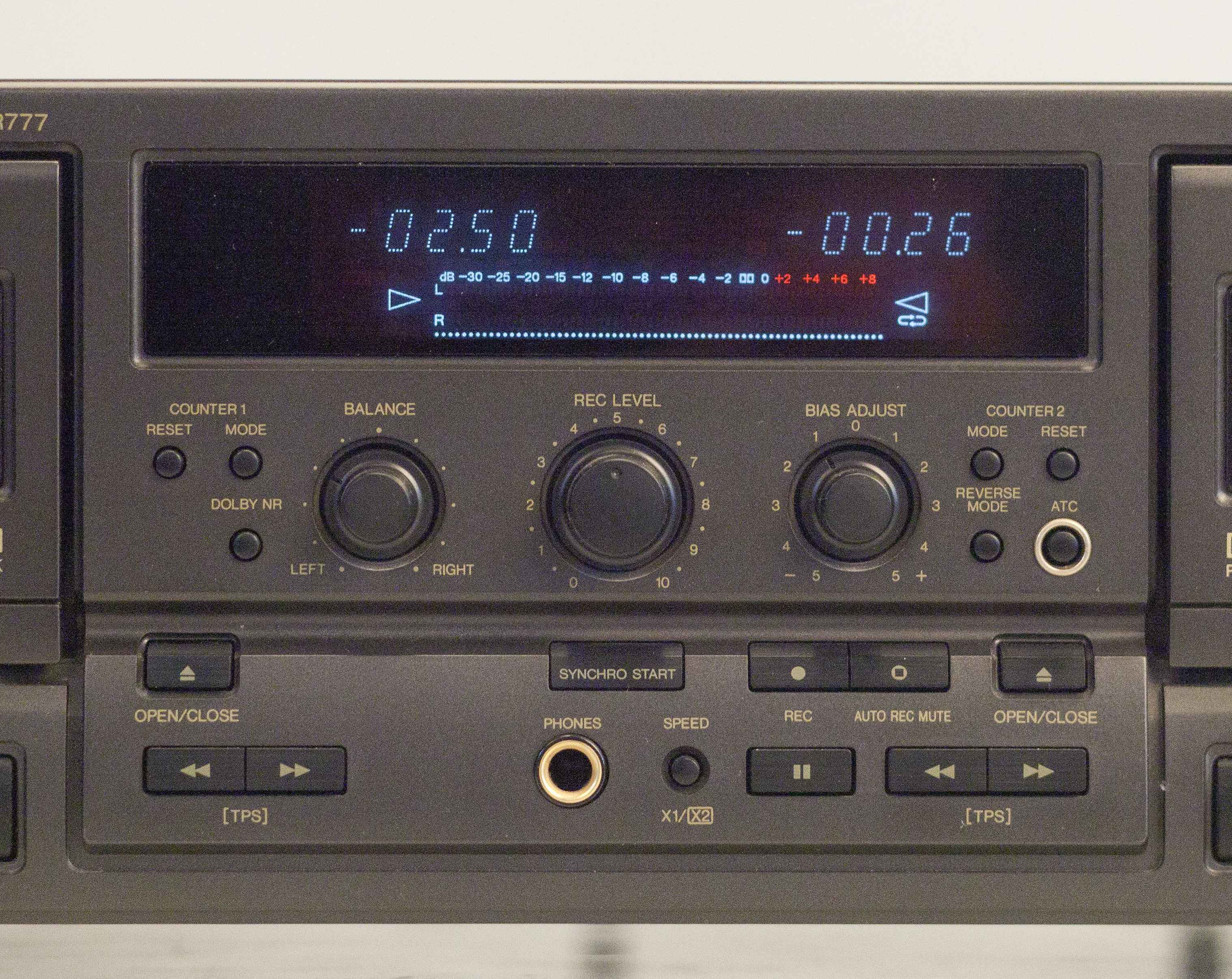 Rs-676us Technics Panasonic Set 3 Courroies Platine Cassette Suprême