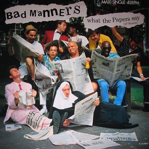 What papers say. Bad manners Band. Bad manners 1 ошибка. Bad manners. What the paper say download yts.