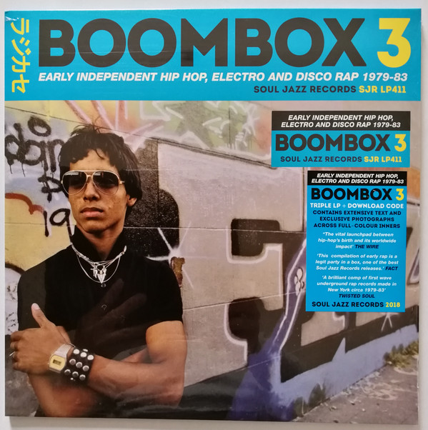 Various Artists Boombox 3 (Early Independent Hip Hop, Electro And Disco Rap 197983) vinyl LP