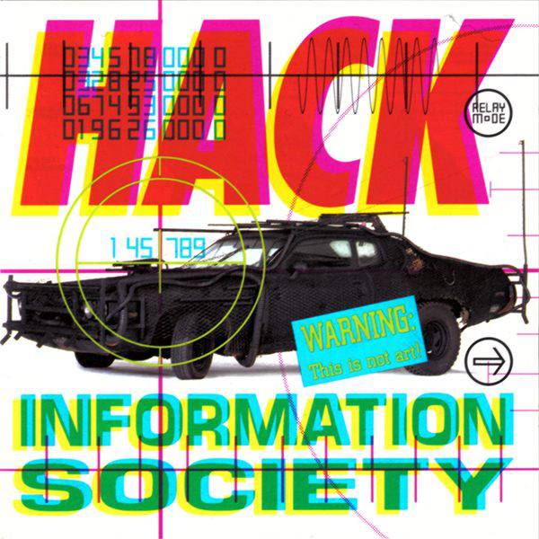 Information Society Mirrorshades Information Society - Hack - vinyl LP
