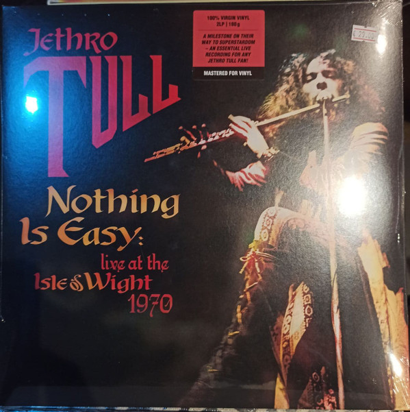 Jethro Tull Nothing Is Easy Live At The Isle Of Wight 1970 vinyl LP