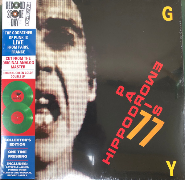 Iggy Pop - Hippodrome Paris 77 - gramodeska LP