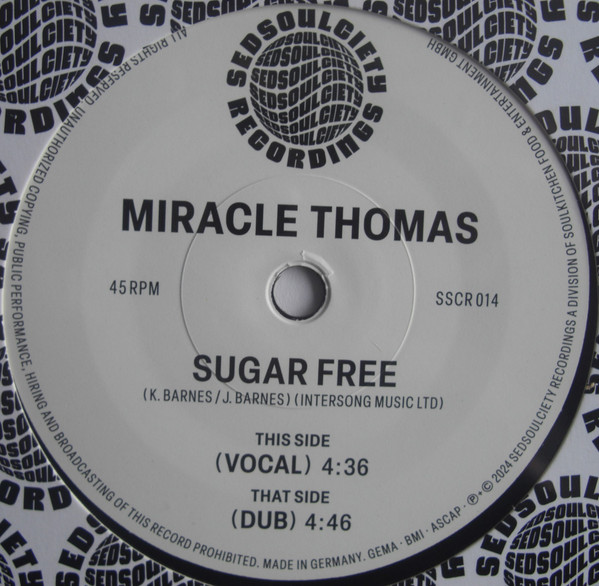 Miracle Thomas - Sugar Free