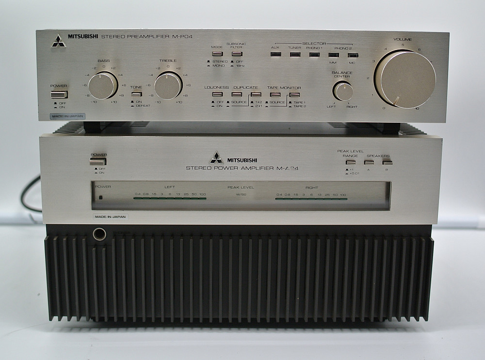 Mitsubishi M A04 M P04 Amplifiers For Record Player