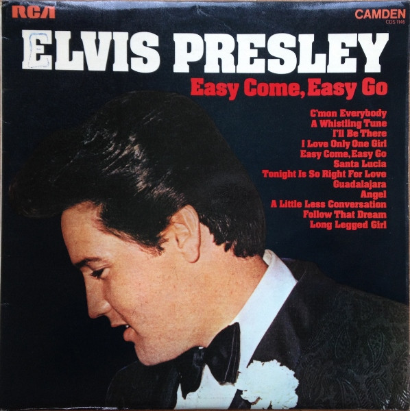 Elvis Presley Easy Come, Easy Go UK英盤 LP Elvis Presley - Easy Come, Easy Go - vinyl records online Praha