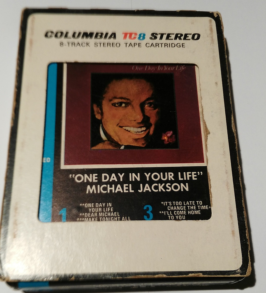 Michael Jackson One Day In Your Life 8tracktape