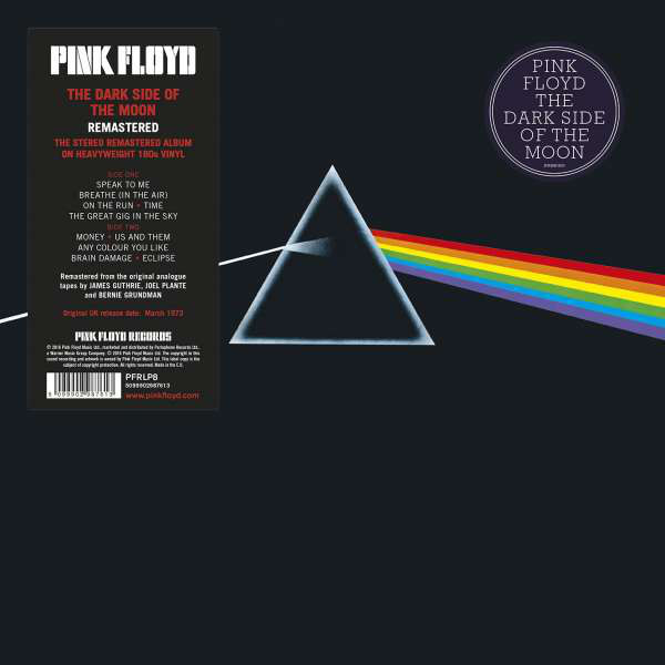 Pink Floyd - The Dark Side Of The Moon - vinyl records online Praha