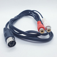 Kabel - DIN 7 pin - RCA Cinch M - F