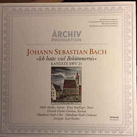 Johann Sebastian Bach - Ich Hatte Viel Bekümmernis« Kantate BWV 21