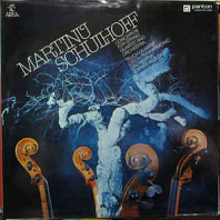 Various Artists - Bohuslav Martinů, Ervín Schulhoff ‎– String Quartet With Orchestra/Concerto For String Quartet With Accompaniment By Wind Orchestra
