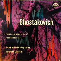 Dmitrij Dmitrijevič Šostakovič - String Quartet N°4 Op.83 / Piano Quintet, Op. 57