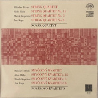 Various Artists - Miloslav Ištvan / Alois Hába / Marek Kopelent / Jan Kapr — Novák Quartet
