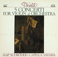 Antonio Vivaldi - 5 Concerti For Violin & Orchestra