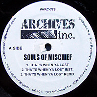 Souls Of Mischief - That's When Ya Lost