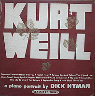 Dick Hyman - Kurt Weill - A Piano Portrait By Dick Hyman