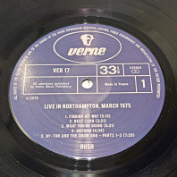 Rush - Live In Northampton, March 1975