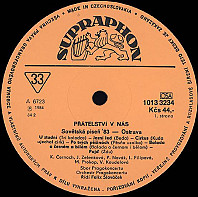 Various Artists - Přátelství V Nás (Sovětská Píseň '83 Ostrava)