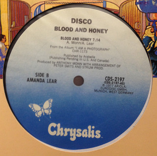 Amanda Lear - Blood And Honey