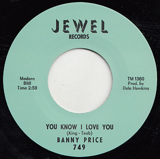 Banny Price - You Know I Love You / You Love Me Pretty Baby