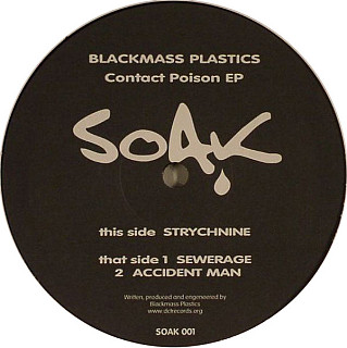 Blackmass Plastics - Contact Poison EP