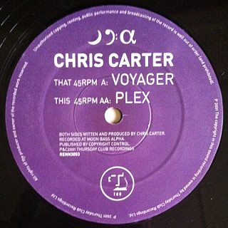 Chris Carter - Voyager / Plex