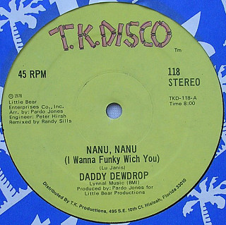 Daddy Dewdrop - Nanu, Nanu (I Wanna Funky Wich You) / The Real Thing