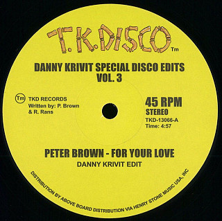 Danny Krivit - Special Disco Edits Vol. 3
