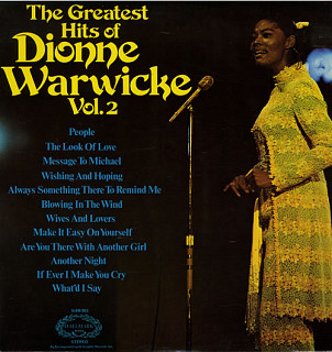 Dionne Warwicke - The Greatest Hits Of Dionne Warwicke Vol. 2