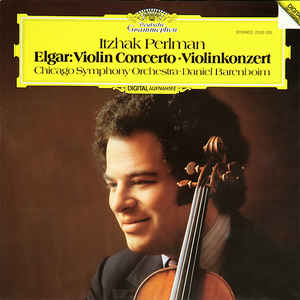 Edvard Elgar, Itzhak Perlman, Chicago Symphony Orchestra, Daniel Barenboim - Violin Concerto • Violinkonzert