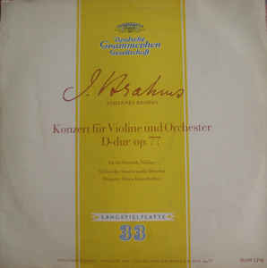 Johannes Brahms - David Oistrach,