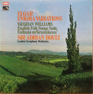 Elgar, Vaughan Williams - Enigma Variations, English Folk Song Suite, Fantasia On 'Greensleeves'