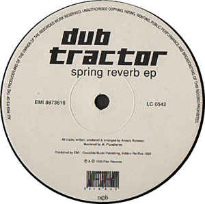 Dub Tractor - Spring Reverb EP