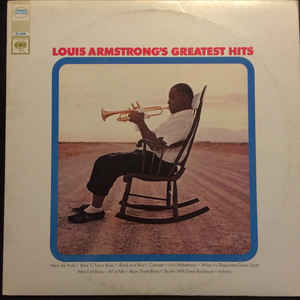 LOUIS ARMSTRONG / V.S.O.P (Very Special Old Phonography) Vol. 1 ~ Vinyl LP  CBS