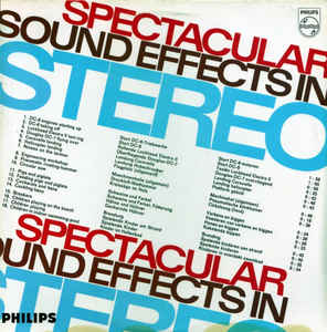 Various Artists - Spectacular Sound Effects In Stereo