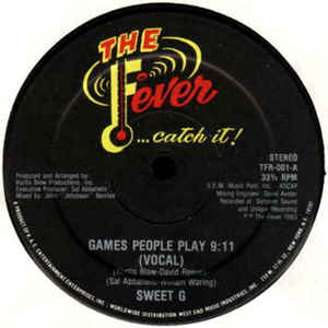 Sweet G - Games People Play