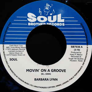 Barbara Lynn - Movin' On A Groove / Disco Music