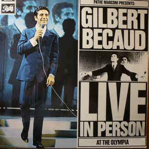 Gilbert Bécaud - Live In Person At The Olympia