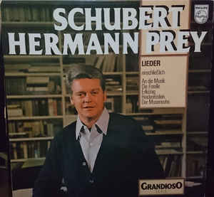 Hermann Prey, Karl Engel, Leonard Hokanson ‎– Schubert -  Schubert - Lieder - Hermann Prey