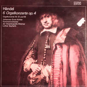 Georg Friedrich Handel - 6 Orgelkonzerte Op. 4