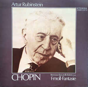 Artur Rubinstein, Chopin - F-Moll-Fantasie