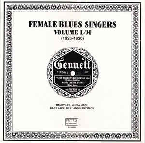 Various Artists - Female Blues Singers Volume L/M (1923-1930)