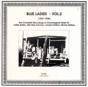 Various Artists - Blue Ladies - Vol.2 (1937-1939)