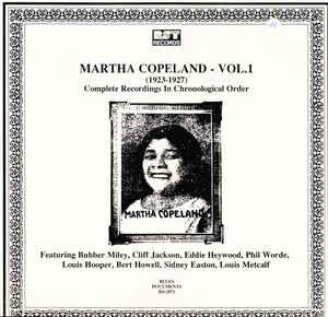 Martha Copeland - Vol.1: (1923-1927) Complete Recorded Works In Chronological Order