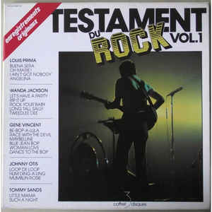 Various Artists - Testament Du Rock Vol. 1