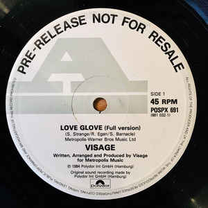 Visage - Love Glove