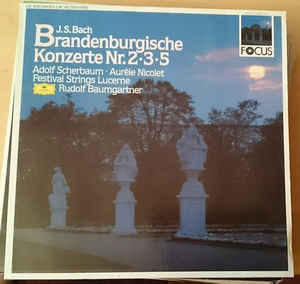 Johann Sebastian Bach - Brandenburgische Konzerte Nr. Nr. 2 F-dur BWV 1047, Nr. 3 G-dur BWV 1048, Nr. 5 D-dur BWV 1050