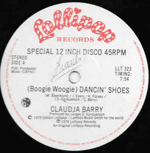 Claudja Barry - (Boogie Woogie) Dancin' Shoes - vinyl records online Praha