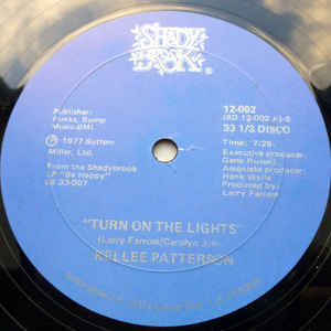 Kellee Patterson - Turn On The Lights / I Love Music