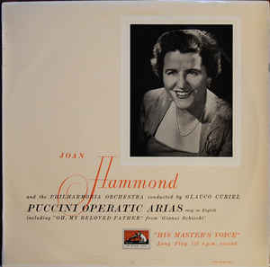 Joan Hammond - Puccini Operatic Arias Sung In English